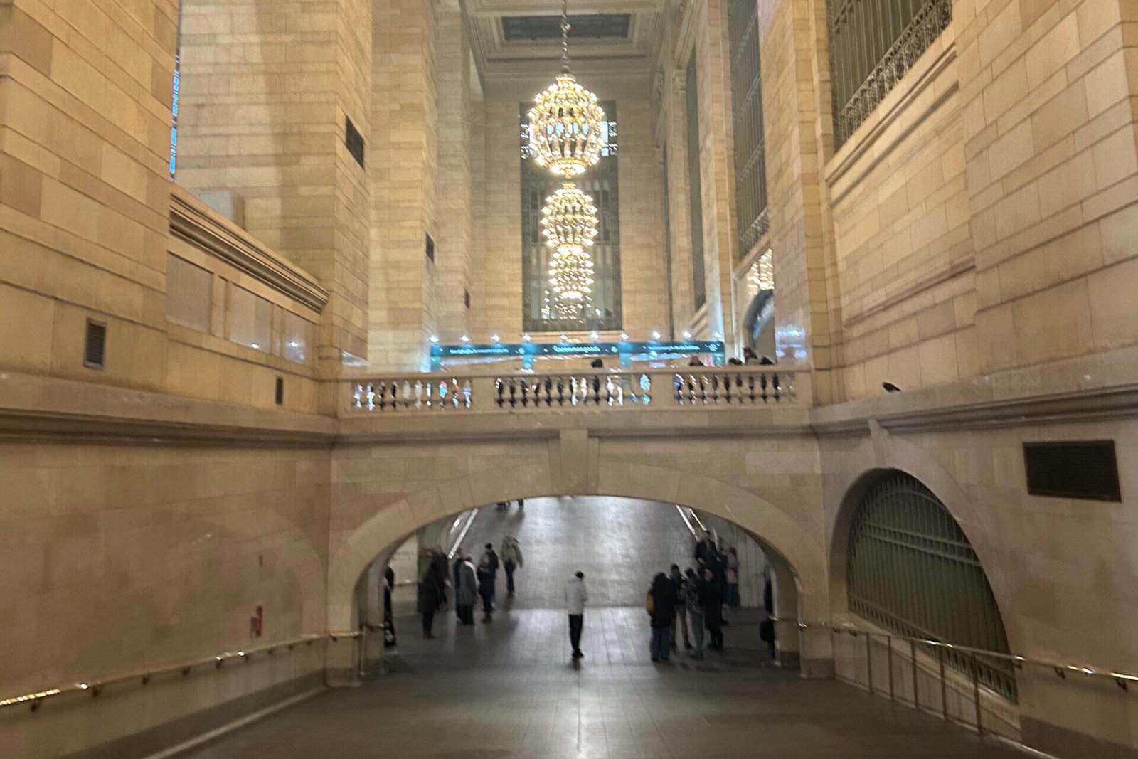 Couloir à Grand central à New York