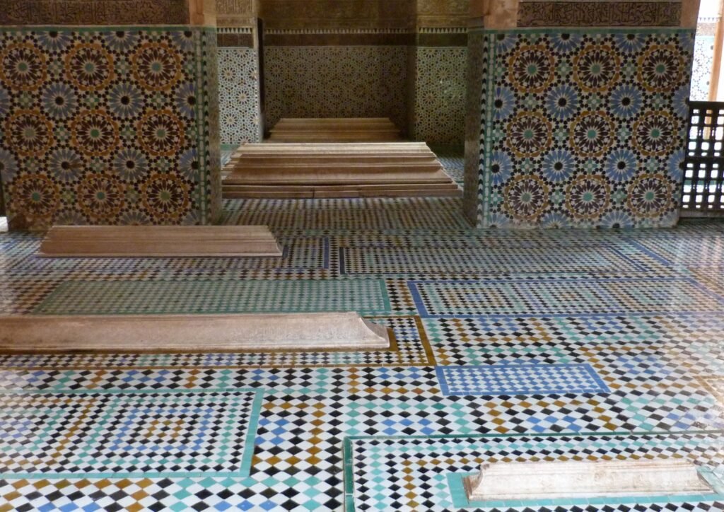 Tombeaux saadien à Marrakech